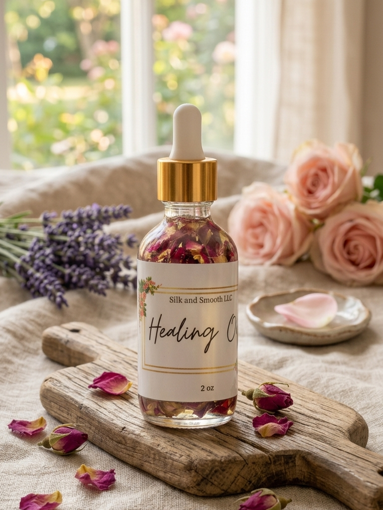 (Rose Infused) Healing Oil