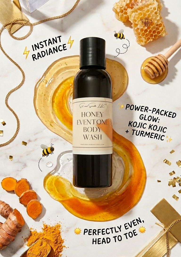 Honey Eventone Face & Body Cleanser