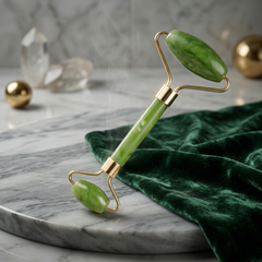 Jade De-Puffing Facial Roller
