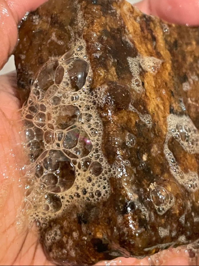 Raw African Black Soap