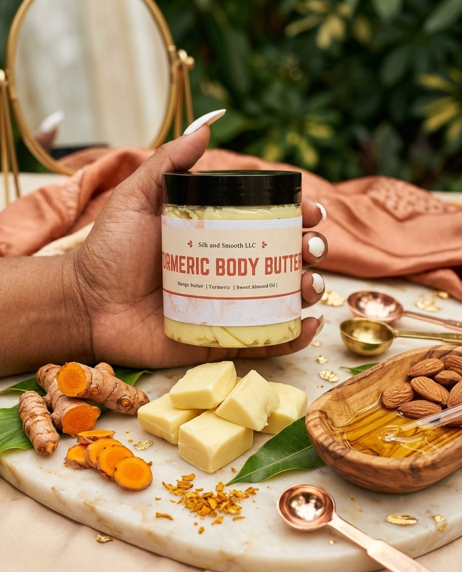 Whipped Turmeric Body Butter